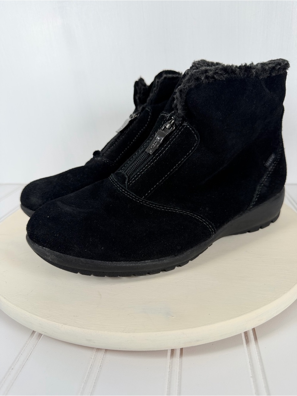 Sporto Women’s Kyle Black Suede Leather Upper Boots